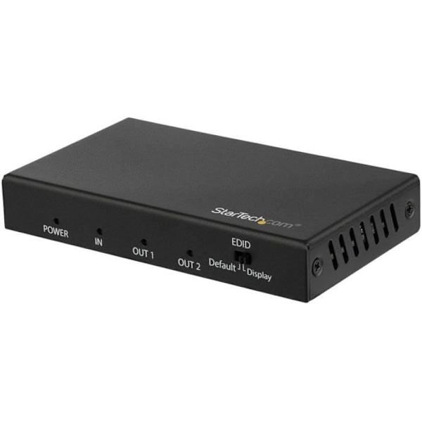 StarTech.com - ST122HD202 - 1 In 4 Out HDMI Splitter - 2 Port 4K 60Hz HDMI 2.0 Splitter - HDR