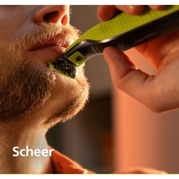 Elektrisk Rakapparat - PHILIPS - OneBlade 360 QP2724/23 - 100% vattentät - Batteritid 45 min - Hållbart blad