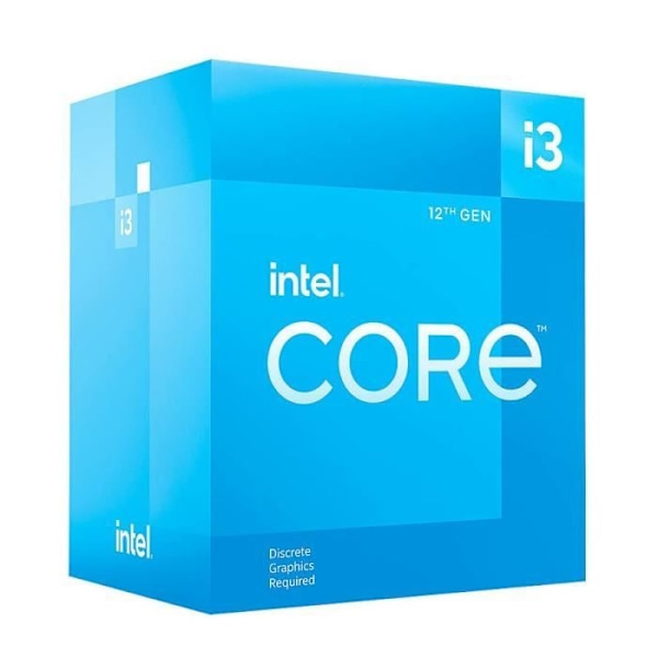 Processor - INTEL - Core i3-12100 - 12M Cache, upp till 4,30 GHz (BX8071512100)