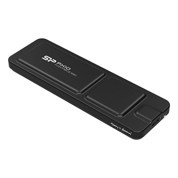 Extern SSD - Silicon Power - PX10 512GB - Svart - USB 3.2 Gen 2 - Kompatibel med PC, Mac, PlayStation, Xbox