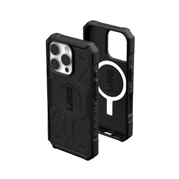 Coque - UAG - iPhone 16 Pro - Antimikrobiell - Förstärkt - Pathfinder Svart Svart