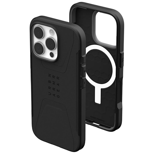 iPhone 16 Pro Fodral - UAG Essential Armor MagSafe - Svart