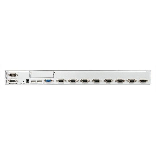 VGA, USB OCH PS/2 Combo KVM Switch, 8 portar