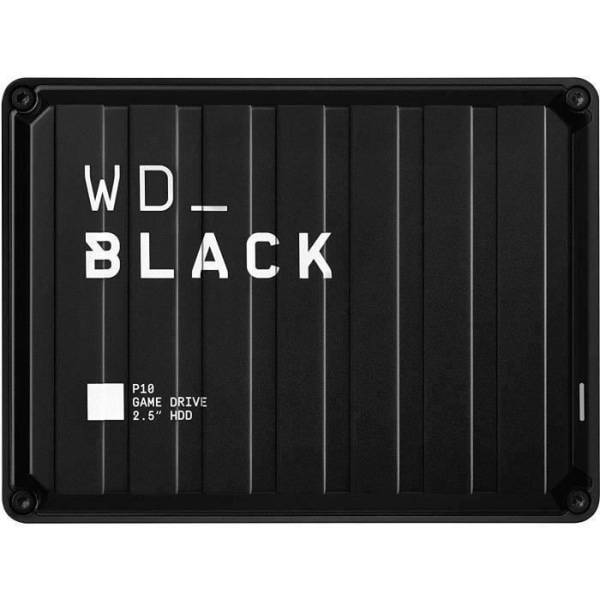 WD_BLACK P10 Game Drive - Extern spelhårddisk - 4TB - PS4 Xbox - 2,5" (WDBA3A0040BBK-WESN)