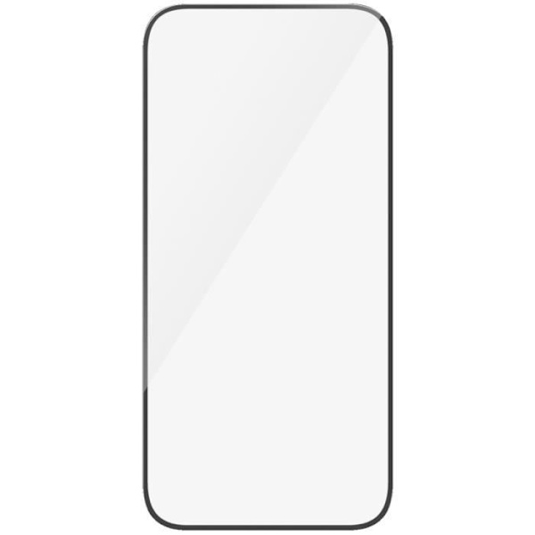 Skärmskydd - PANZER GLASS - iPhone 15 - Antibakteriell - Ultra-Bred Passform - Transparent
