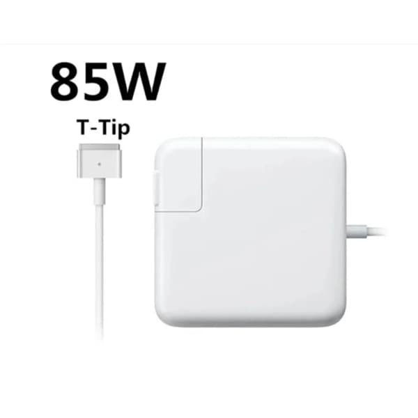 GLiving 85W MagSafe 2 T-TIP opladerstrøm, kompatibel med MacBook Air oplader