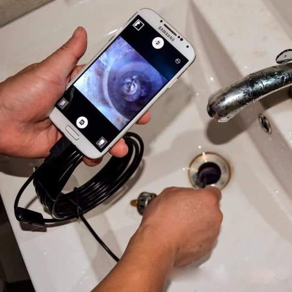 Vanntett Android-endoskop, mikro-USB-videokamera for inspeksjon AN97
