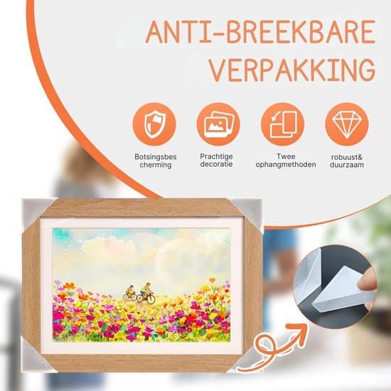 Utskiftbar A4 Tegneramme - Tre Kunstutstilling for Barnekunst - Morsdag