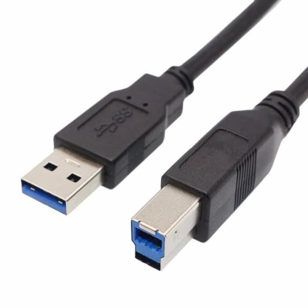 Audio-Video-kabler, USB-printerkabel USB 3.0 Type A han til B han AM til BM scannerkabel 50 CM