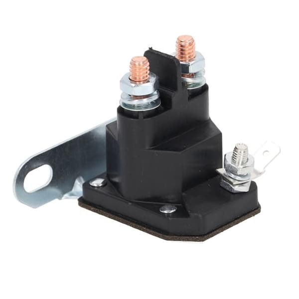 Startsolenoid – 030817 – 12V DC – til Hustler plæneklipper – sort