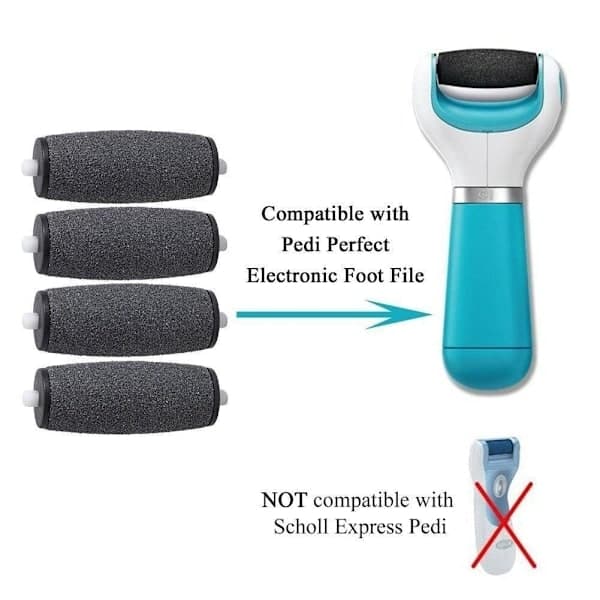 rullapäät Scholl Velvet Smooth -laitteeseen