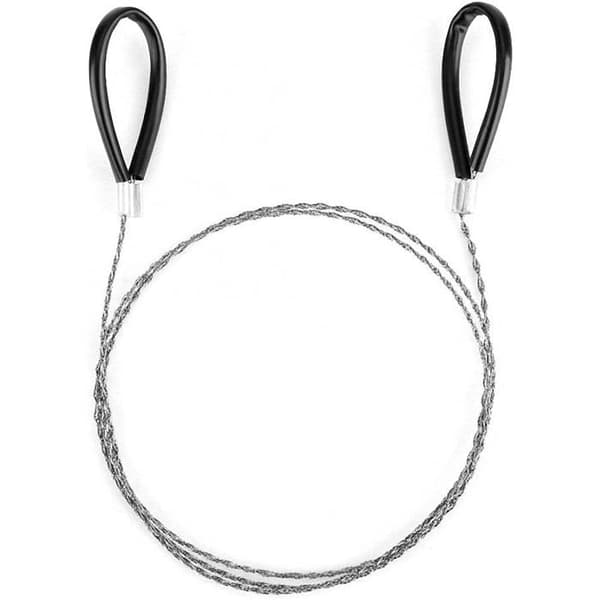 80 cm lommetrådsag, kuttesag, rustfri ståltrådsag