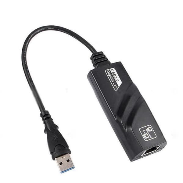 USB 3.0 Ethernet-adapter - RJ45 - 3 USB 3.0-porter - Gigabit - 10/100/1000 Mbps