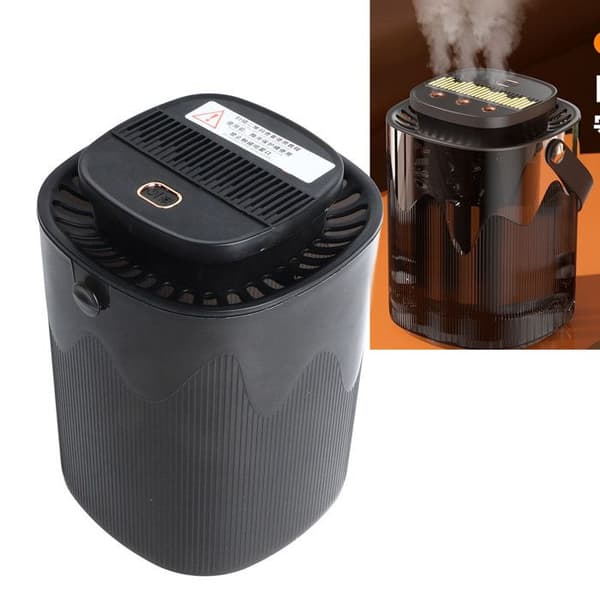 X6 3000ml Luftfukter – Trådløs USB Oppladbar – Stillegående Aroma Diffuser – Soverom/Kontor