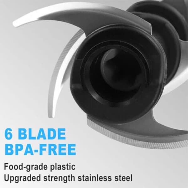 6-sidet blenderblad til citruspresser, egnet til NINJA 72OZ BL500 BL660 BL700 BL740 NJ600C
