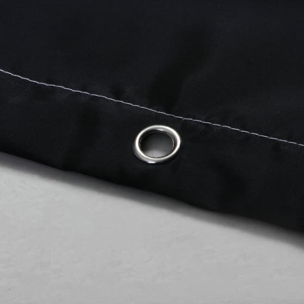 Dusjforheng 180 x 200 cm – Vanntett polyester – Hurtigtørkende – 12 kroker inkludert – For standard dusjer og badekar