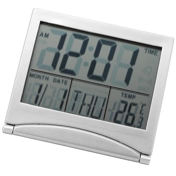LED Vekkerklokke - 85723 - Timer - Temperaturovervåking - Bursdagspåminnelse