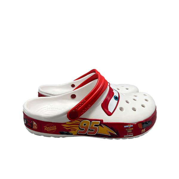 Unisex Vuxen Pixar Bilar McQueen Träskor white 39\/40
