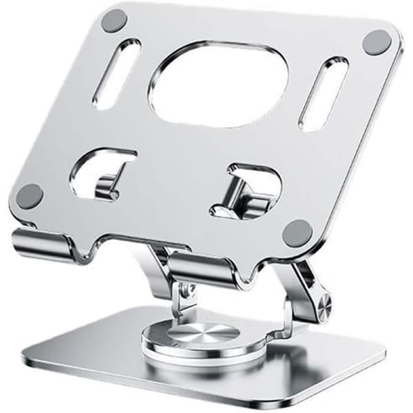 Multi-vinkel tabletstativ, 360° roterende foldbart aluminium tabletstativ, kompatibelt med flere farver, PC-stativ