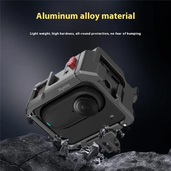 Til Insta360 go 3 / GO 3S beskyttelsestilbehør i aluminiumslegering
