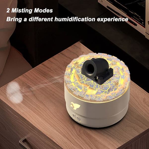 USB Aroma Diffuser – Kall Dimma, CE/FCC-certifierad – 300 ml Vit för Hemmet