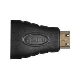 Mini HDMI-adapter - HDMI hun - Sort - Han-stik - Video