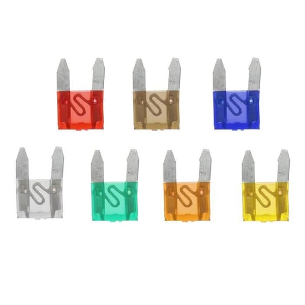 SUPER 220PCS Bil säkringar 5 7.5 10 15 20 25 30AMP