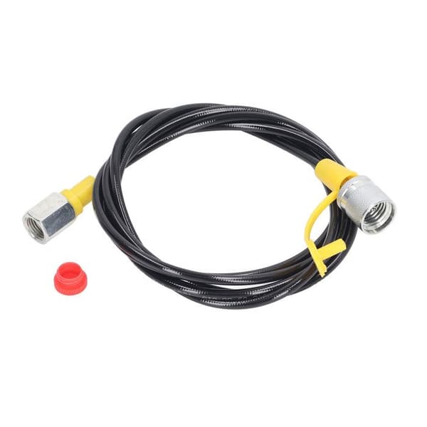 Hydraulisk testslange – 2 m 630 bar – M16×2/BSP – til højtryksdiagnostik