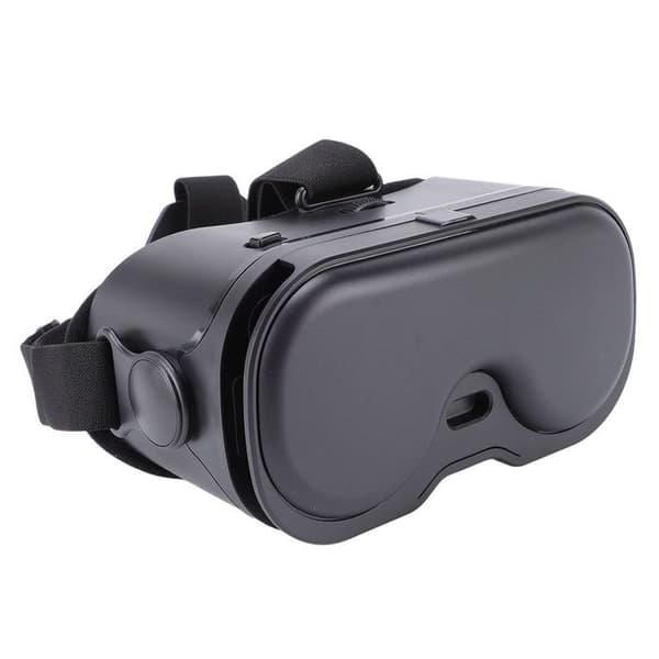VR-headset – 120° justerbar FOV, anti-blåt lys – Bluetooth-controller – iPhone/Android – Sort