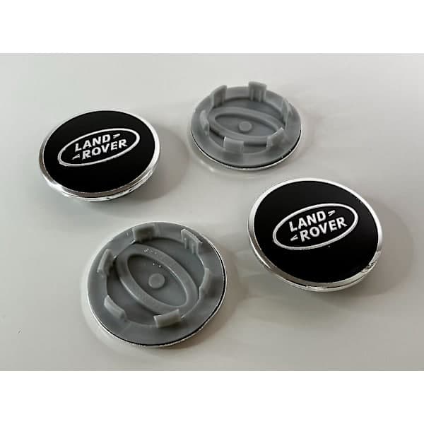 4 stk Land Rover Centerkapsler Sort Range Rover Sport 63mm
