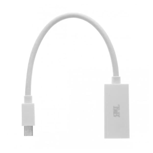 Videoadapter - T'nB - MIDPHDMI - Mini DisplayPort til HDMI - 1080p - Ultrakompakt