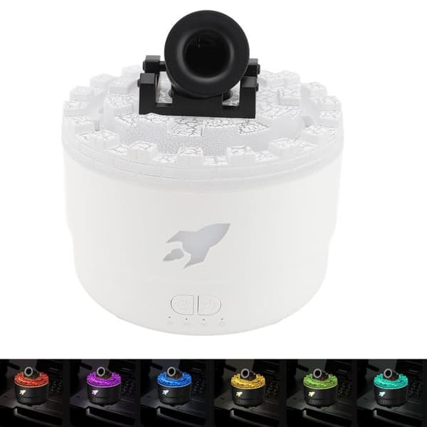 USB Aroma Diffuser – Kall Dimma, CE/FCC-certifierad – 300 ml Vit för Hemmet