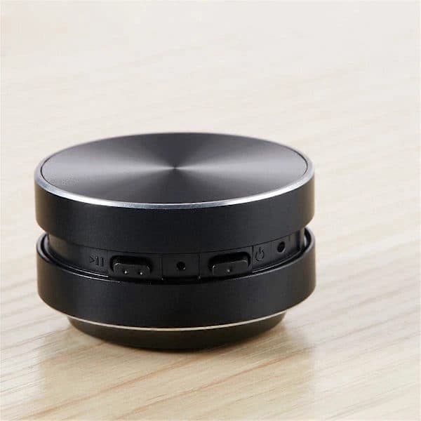 Bærbar Kompatibel Knogleledningshøjttaler Stereo Lyd Bluetooth Højttaler (Sølv)