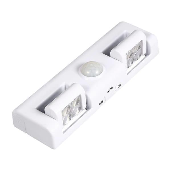 8 LED Bevægelsesaktiveret Trådløs Sensorlampe til Vægskab, Skab, Garderobe
