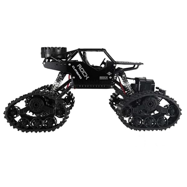 Radio-ohjattava maastoauto - Crawler Musta
