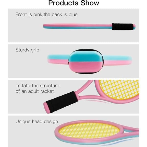 Barnas tennisracket - Plast - Innendørs/Utendørs - Gutt