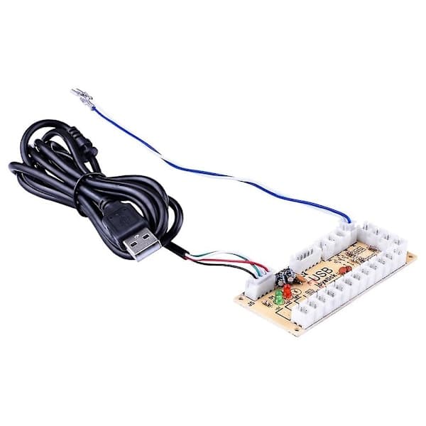 DIY Arcade Joystick Printplade USB Gamepad Kontrolkort Til Mame Jamma Og Andre PC Kampspil