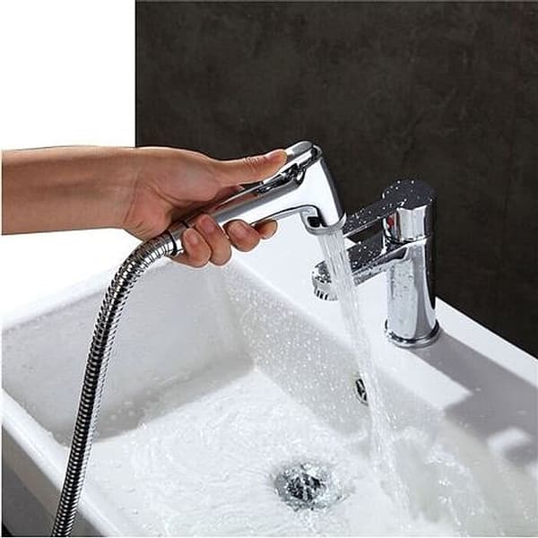 Duschslang i rostfritt stål, kromfinish, 2m