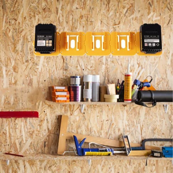 DM18D DCA1820 batteriadapter med USB-port til Dewalt 20V/18V, kompatibel med DCB204 og DCB205 batterier