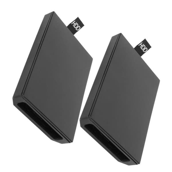 Intern harddisk-kabinet til Xbox 360 Slim - Erstatnings-HDD-skal - Sort - Xbox 360