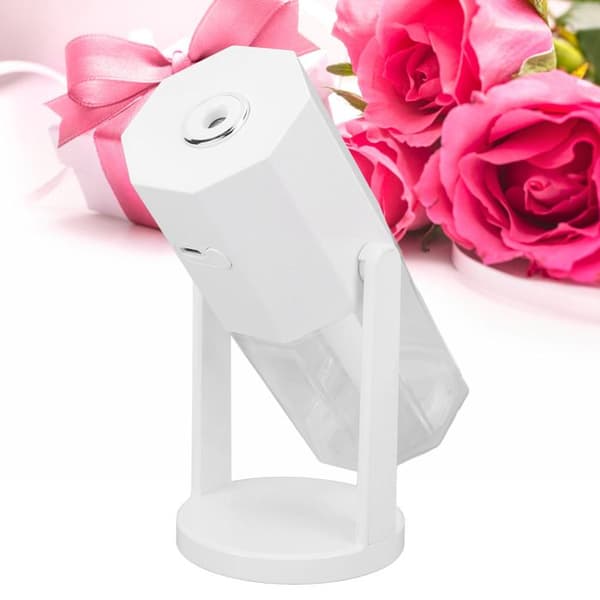 USB Roterende Luftfukter – 360° Fin Tåke – for Bil og Kontor