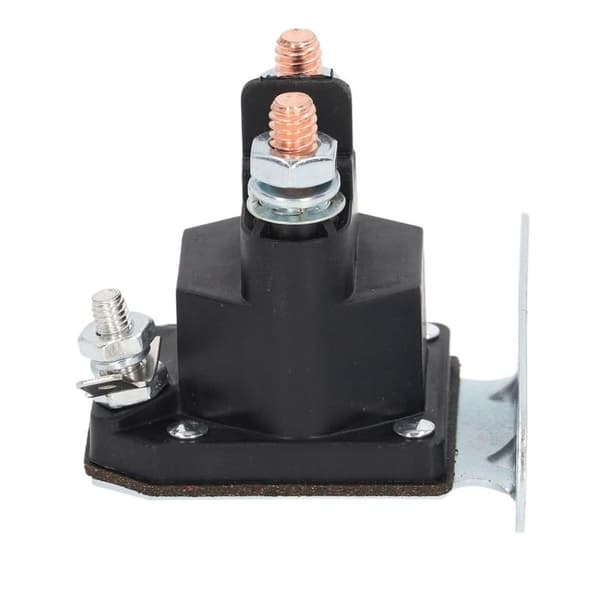 Startsolenoid – 030817 – 12V DC – til Hustler plæneklipper – sort