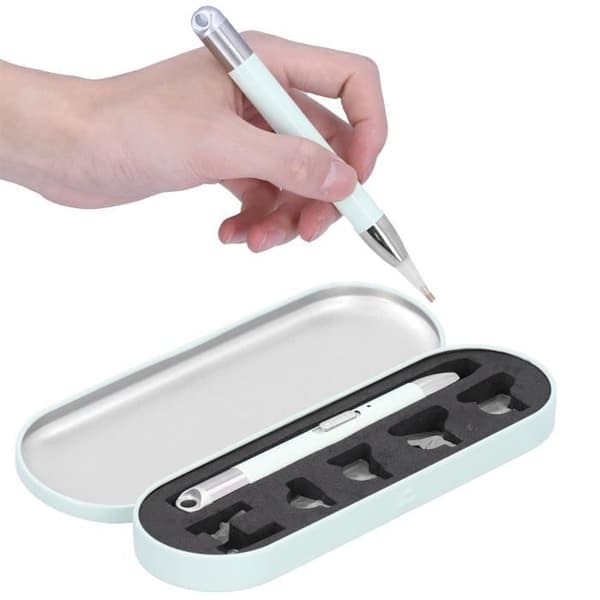 Zerone Light Dot Borepen, USB Genopladelig Light Dot Borepen, Korssting Applikation Diamantmaleri Værktøj