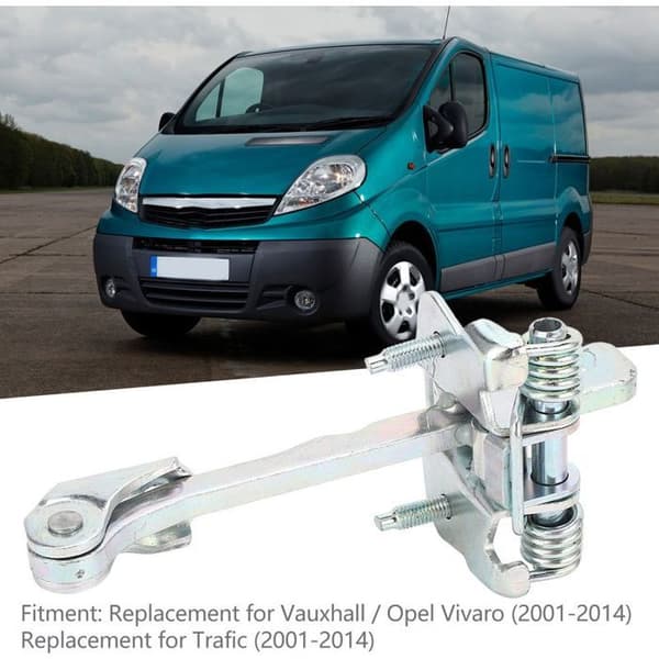 Dørstopper for fordør 7700311823, hengselstopper for Trafic Primastar 2001 til 2014