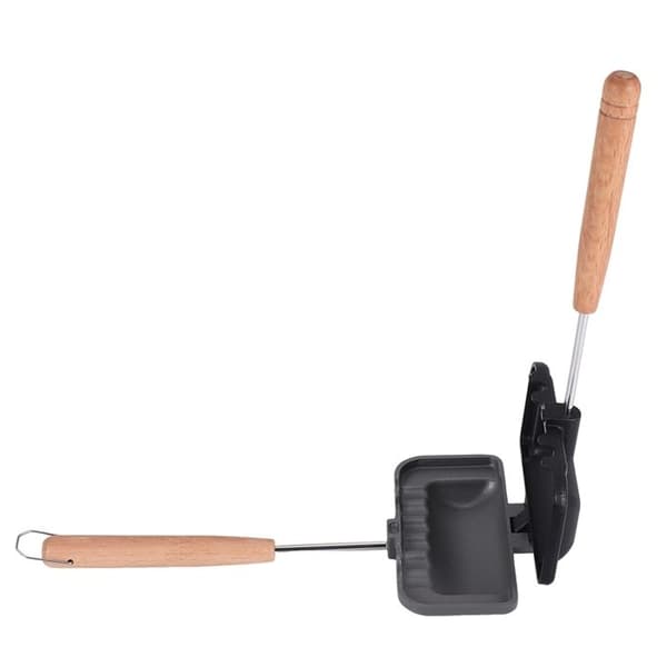 Pølsetoaster, Dobbeltsidig Sandwichmaker, Ostform, Campingstekepanne