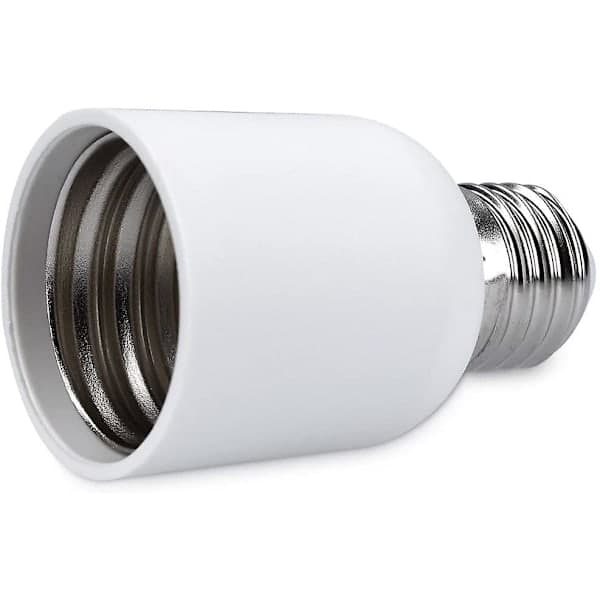 4x fatningsadapter - E27 til E40 fatningskonverter - E40 base lampeholderadapter til halogen LED-pære