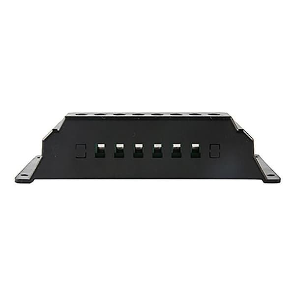 30A dubbel batteri solpanel laddningsregulator för 24V och 12V batterier