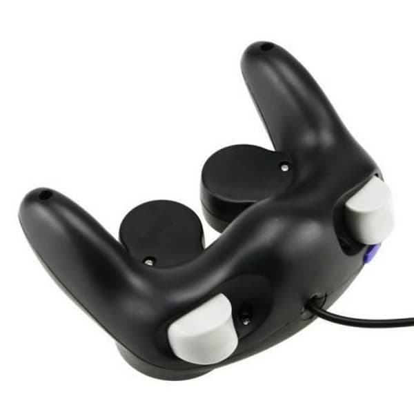 Gamepad - Gamecube/Wii - Kablet - Sort - Vibration