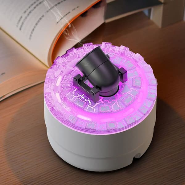 USB Aroma Diffuser – Kall Dimma, CE/FCC-certifierad – 300 ml Vit för Hemmet