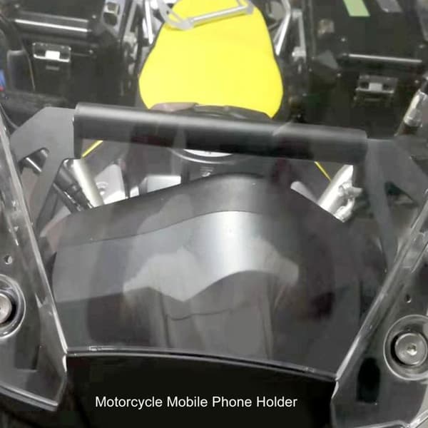 Motorcykeltelefonholder – Til NINJA 1000 2011-2019 – Sort aluminium – GPS-navigation